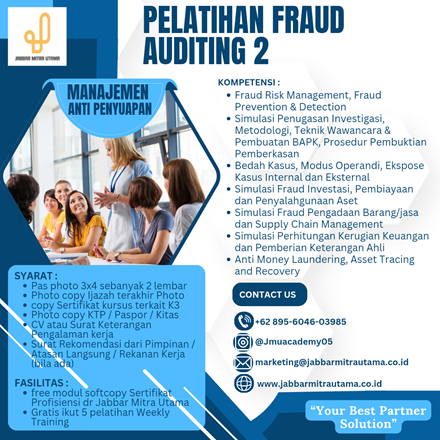 Pelatihan FRAUD Auditing 2